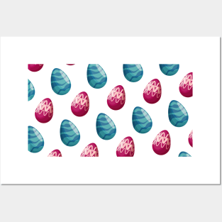 It's Easter Time • Easter Motif • Easter patterns Posters and Art